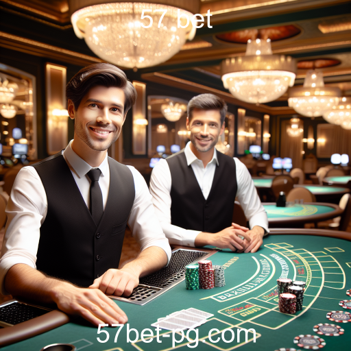A Experiência Imersiva dos Jogos Ao Vivo no 57 Bet